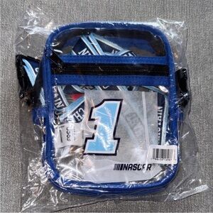 NASCAR Blue and Black Ross Chastain
Clear See Through Crossbody Bag